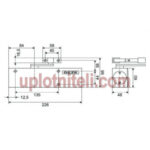 Доводчик Geze TS 2000 NV BC із важелем