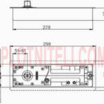 Доводчик GEZE TS 500 NV EN1-4