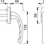 Ручка віконна Helios
